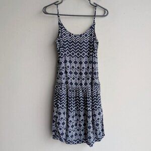 Uniqlo Geometric Print Sleeveless Dress